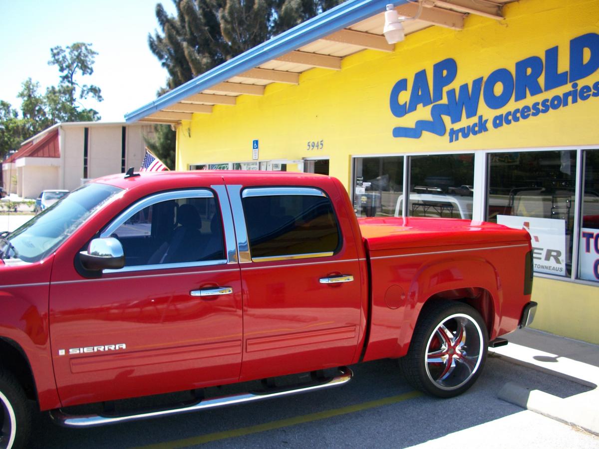 Chrome Trim Cap World